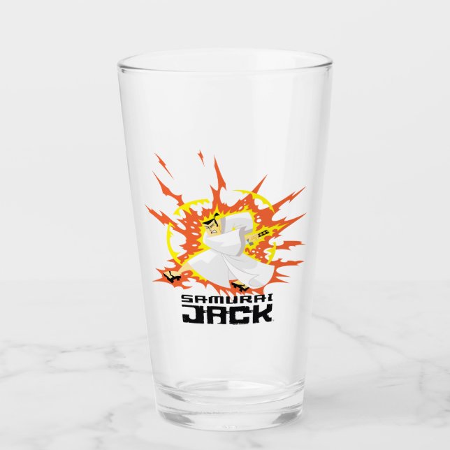 Samurai Jack Energy Graphic Glass (Front)