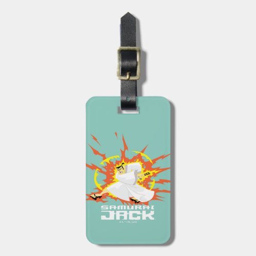 Samurai Jack Energy Graphic Luggage Tag