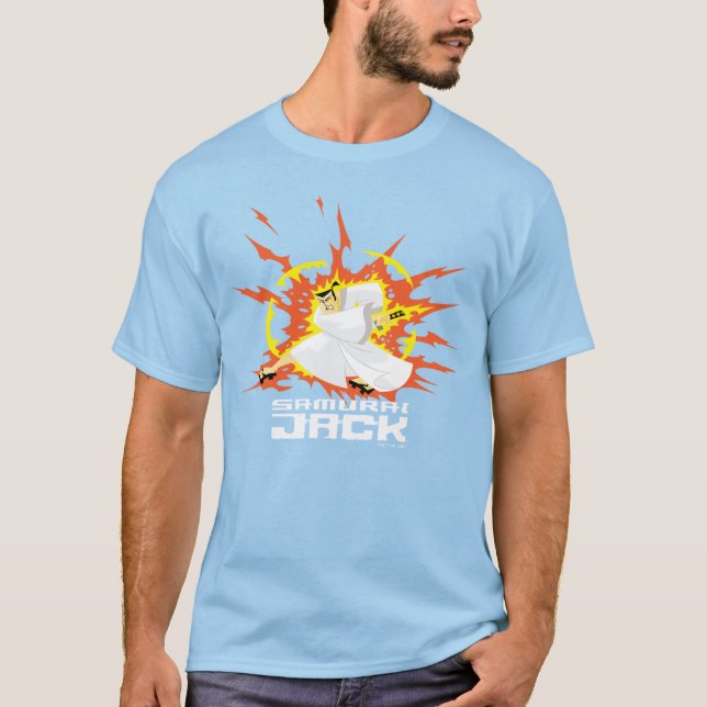 Samurai Jack Energy Graphic T-Shirt (Front)