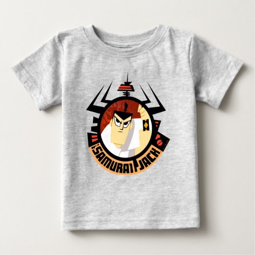 Samurai Jack In Aku Futuristic Frame Baby T_Shirt