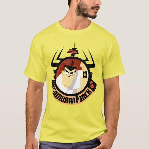 Samurai Jack In Aku Futuristic Frame T_Shirt