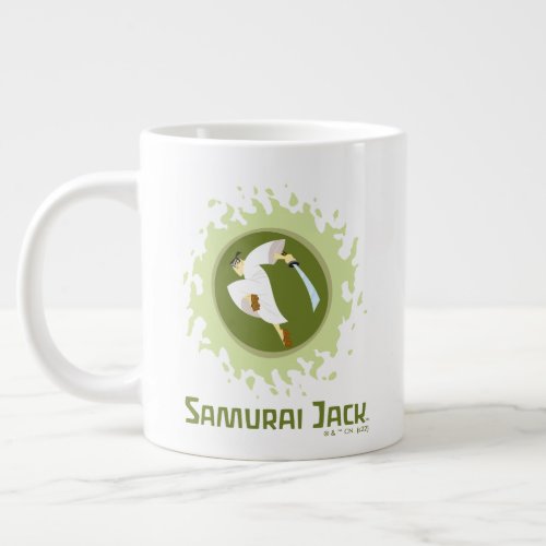 Samurai Jack Leaping Graphic Giant Coffee Mug