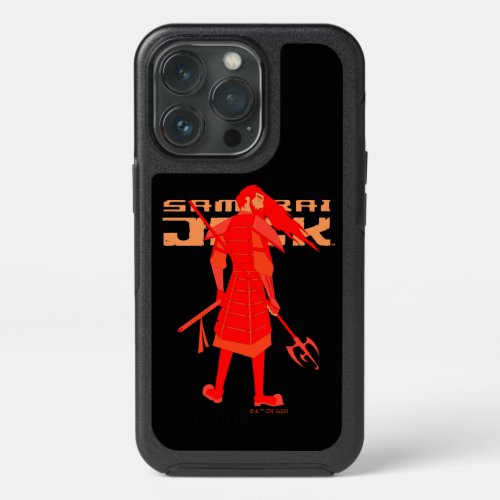 Samurai Jack Red Warrior Graphic iPhone 13 Pro Case