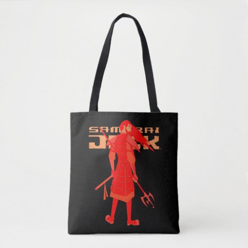 Samurai Jack Red Warrior Graphic Tote Bag