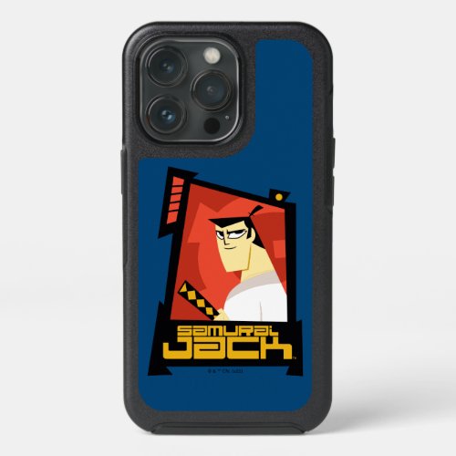 Samurai Jack Smiling Futuristic Frame Graphic iPhone 13 Pro Case