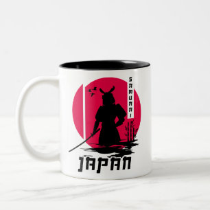 Samurai Japan Ninja Two-Tone Coffee Mug