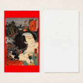 Samurai Japanese Painting c. 1800's (Front & Back)