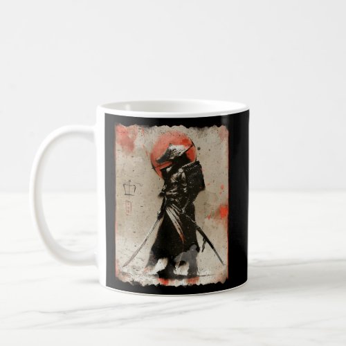 Samurai Japanese Print Bushido Coffee Mug