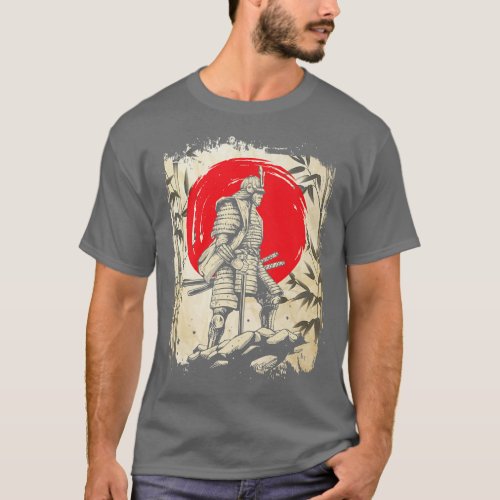 Samurai Japanese Warrior Hero Japan Swordsmen  T_Shirt