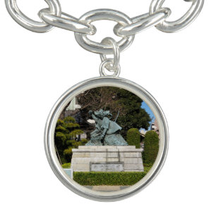 Samurai Kamakura Gongoro Kagemasa Kabuki Statue Bracelet