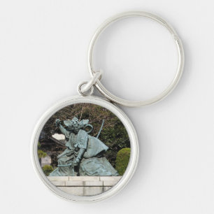 Samurai Kamakura Gongoro Kagemasa Kabuki Statue Keychain