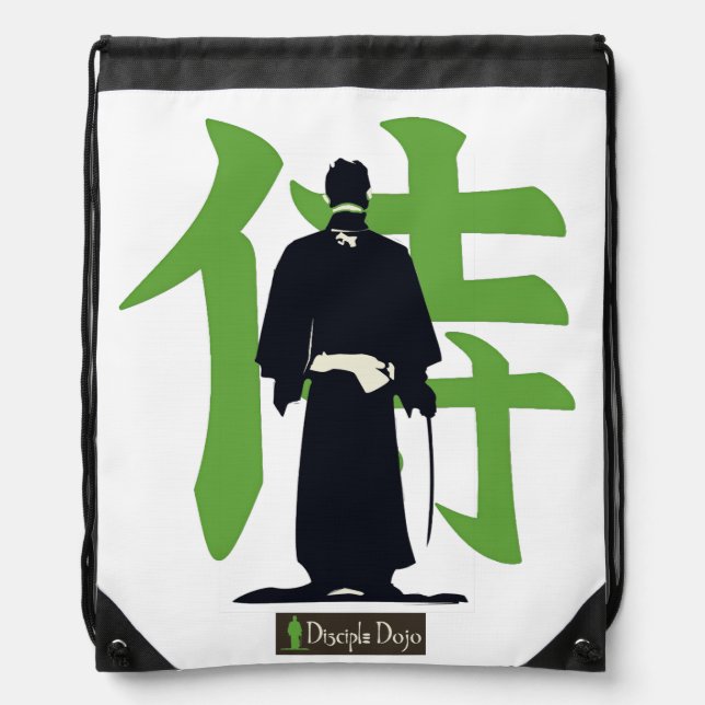 Samurai Kanji Gi Bag (Front)