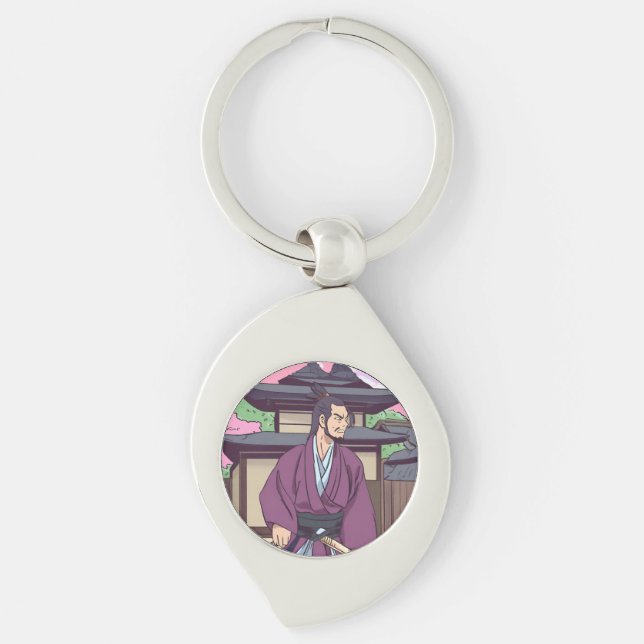 samurai keychain (Front)