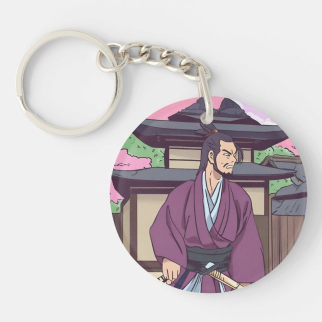 samurai keychain (Front)