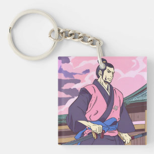samurai keychain