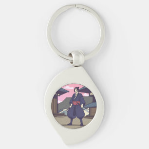 samurai keychain