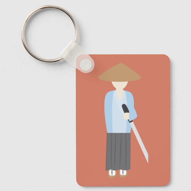Samurai Keychain (Front)