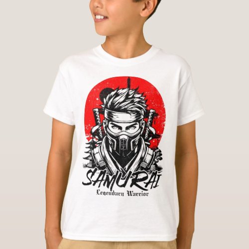 samurai kids  T_Shirt