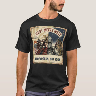 Samurai Knight Fusion Minimal Vintage Tee