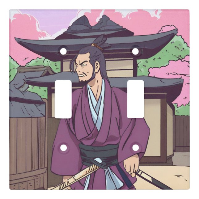 samurai light switch cover (Front)