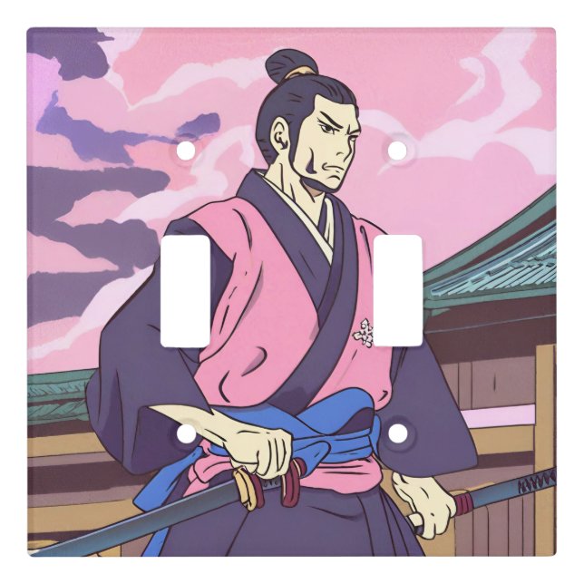samurai light switch cover (Front)