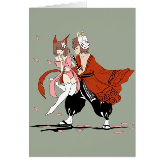 Samurai Love Cards (Front)