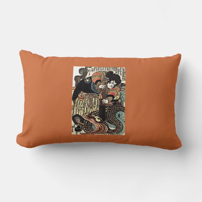 Samurai Lumbar Pillow (Front)