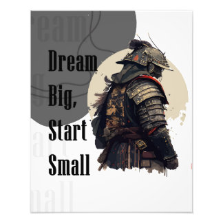 Samurai motivational poster