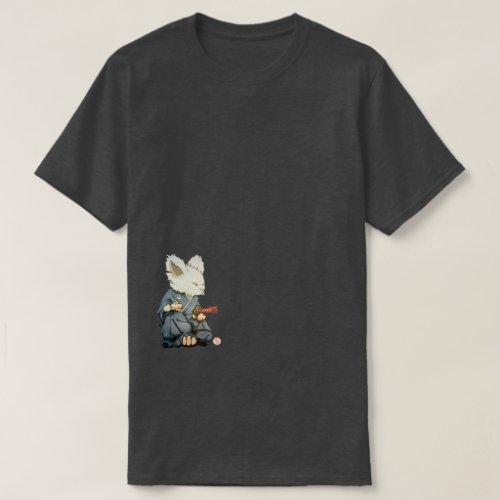 Samurai Mouse in Tatehiza T_Shirt