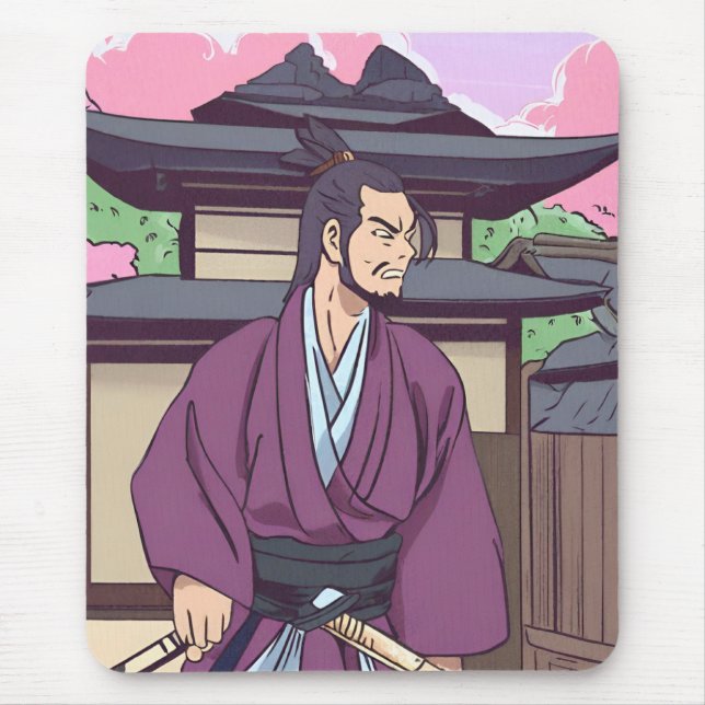 samurai mouse pad (Front)