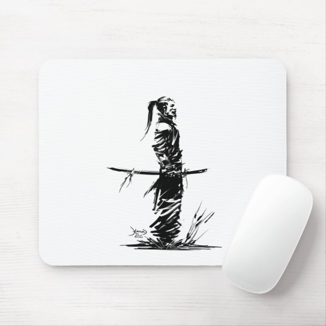 Samurai Mouse Pad (With Mouse)