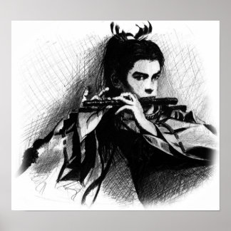 samurai musician poster