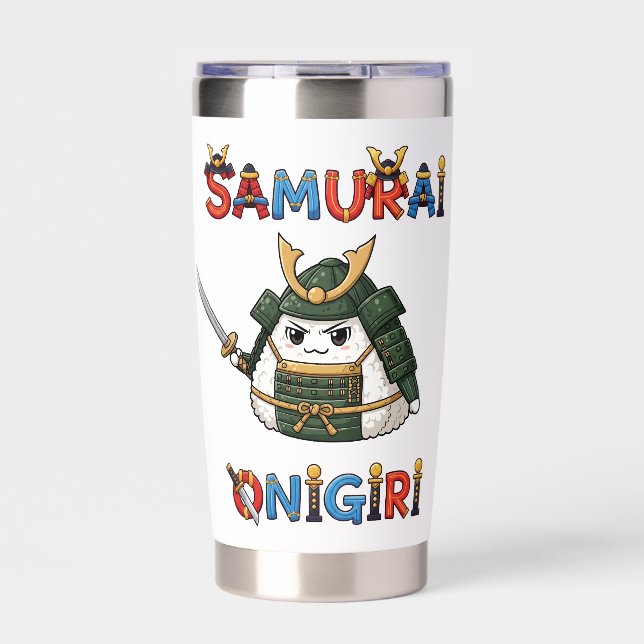 Samurai Onigiri Insulated Tumbler (Front)