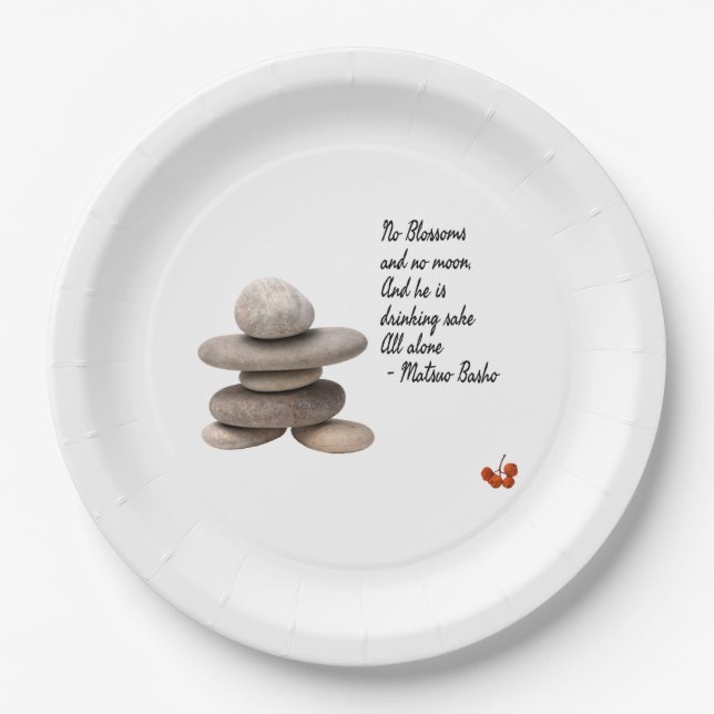 Samurai Paper Plates (Front)