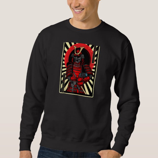 Samurai Photographer Japanese Culture Picture Warr Sweatshirt (Front)