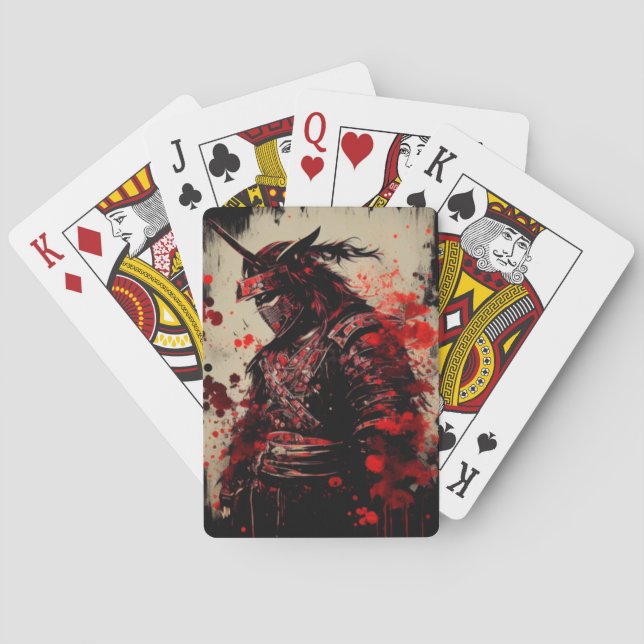 Samurai Poker Cards (Back)