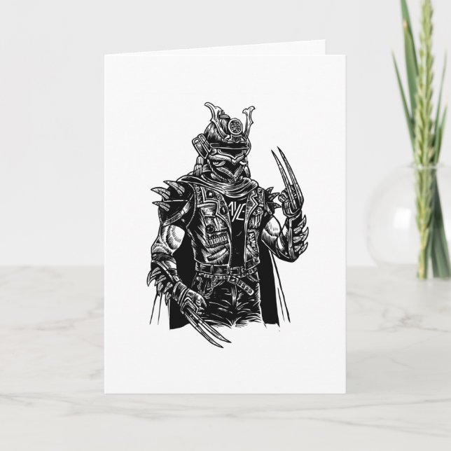 Samurai Punk Card (Front)