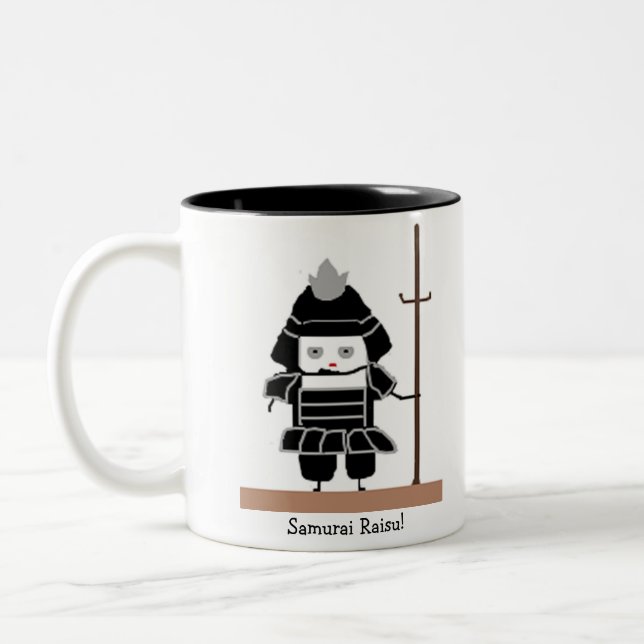 Samurai Rice Mug (Left)