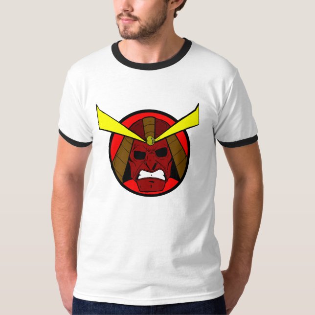 samurai ringer T-Shirt (Front)