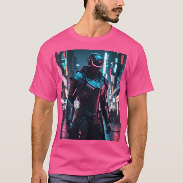 Samurai robot t-shirts (Front)