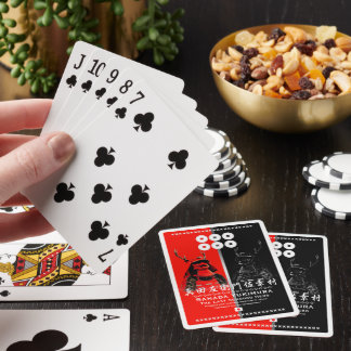 SAMURAI_SANADA YUKIMURA POKER CARDS