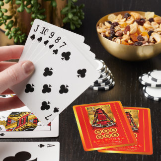 SAMURAI_SANADA YUKIMURA POKER CARDS