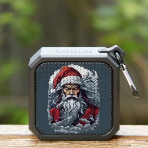 Samurai Santa Warrior Christmas  Bluetooth Speaker