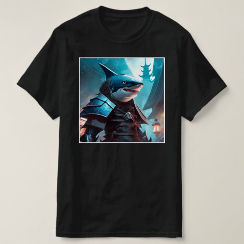 Samurai Shark T_Shirt