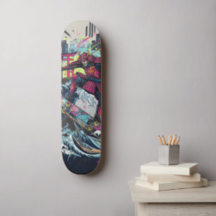 Samurai Skateboard Art – Japanese Spirit & Street