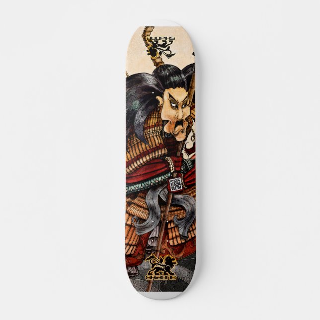 Samurai Skateboard Skidone (Front)