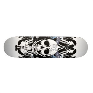 Samurai Skull Original Design skateboard Deck