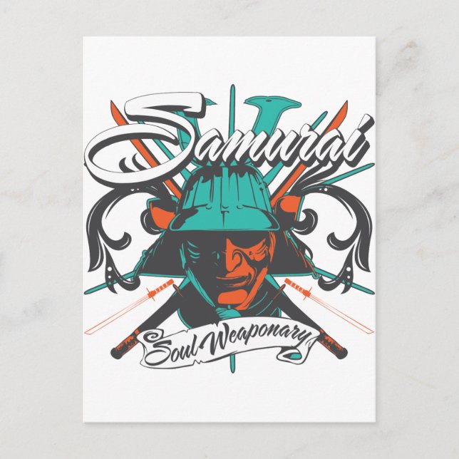 Samurai Soul Weaponary Postcard (Front)