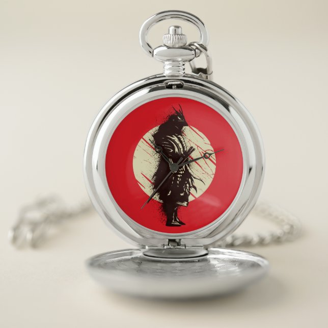 Samurai Splash Pocket Watch (Inside)