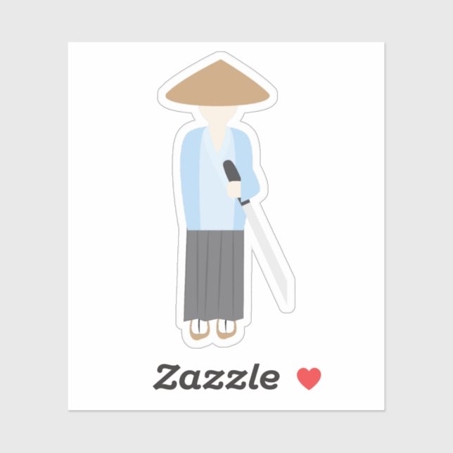 Samurai Sticker (Sheet)